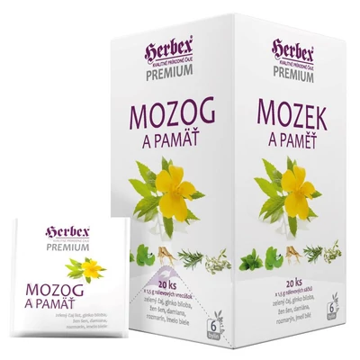 HERBEX Ész és emlékezet tea 20 filter