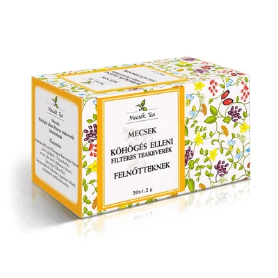 MECSEK Köhögés elleni felnőtt tea 20 filter
