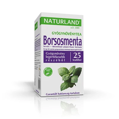 NATURLAND Borsosmenta levél tea 25 filter