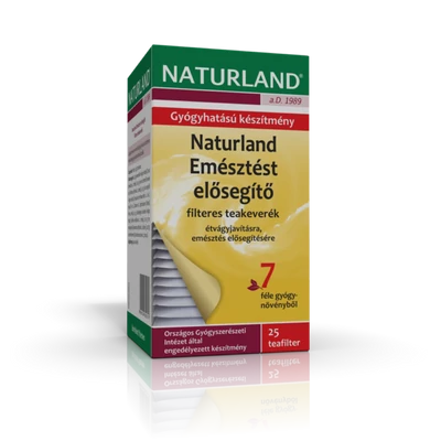 NATURLAND Emésztést elősegítő tea 25 filter