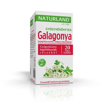 NATURLAND Galagonya tea 20 filter
