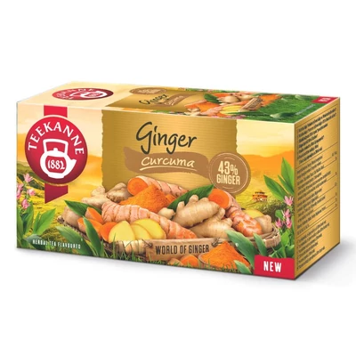 TEEKANNE Gyömbéres-Kurkuma tea 20 filter