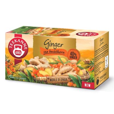 TEEKANNE Gyömbér és homoktövis tea 20 filter