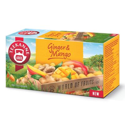 TEEKANNE Gyömbér és mangó ízű gyümölcstea 20 filter