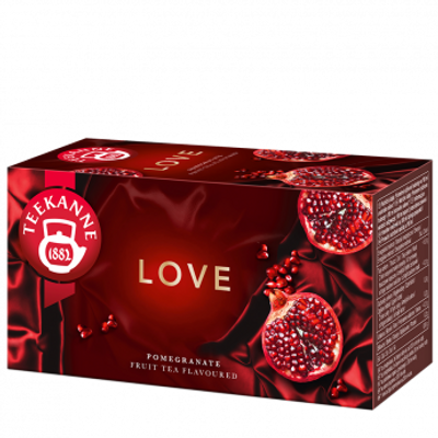 TEEKANNE World of fruits Love gyümölcstea Gránátalma és őszibarack 20 filter