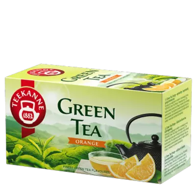 TEEKANNE Zöld tea naranccsal 20 filter