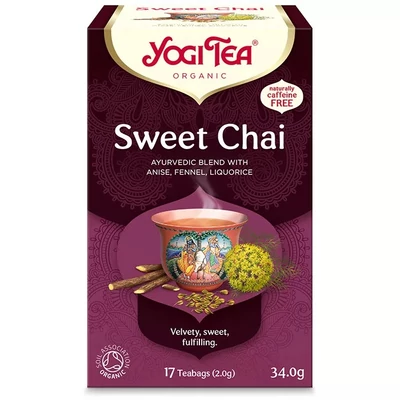 YOGI BIO Édes chai tea 17 filter