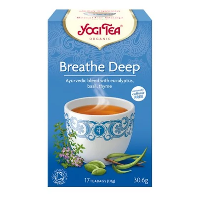 YOGI BIO Mély lélegzet tea 17 filter