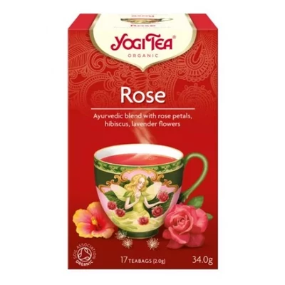 YOGI BIO Rózsa tea 17 filter