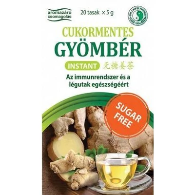 Dr. CHEN Instant Gyömbér tea cukormentes 20x5 g