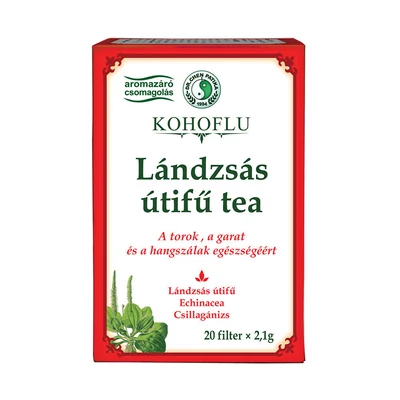 Dr. CHEN Kohoflu Lándzsás útifű teakeverék 20 filter