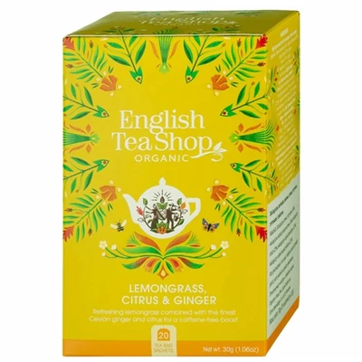 ETS 20 Citromfű Gyömbér & Citrus bio tea 20 filter