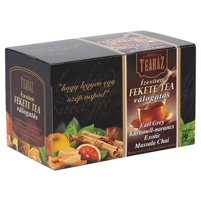 GÁRDONYI TEAHÁZ Fekete tea válogatás 20 filter