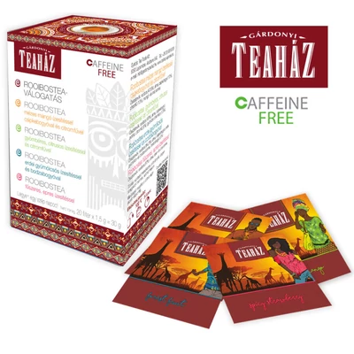 GÁRDONYI TEAHÁZ Rooibos Tea Válogatás 20 filter