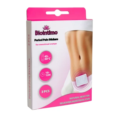 Biointimo Menstruációs fájdalomcsillapító tapasz 3 db