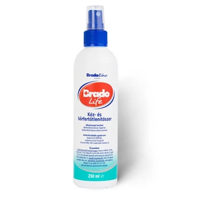 BRADOLIFE Kéz- és Bőrfertőtlenítő spray 250 ml