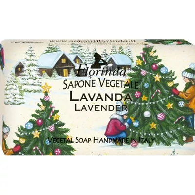 FLORINDA Karácsonyi szappan - Levendula 100 g