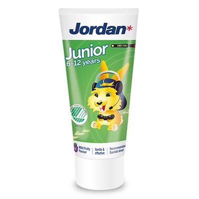JORDAN Gyermek Fogkrém 6-12 évesek számára 50 ml