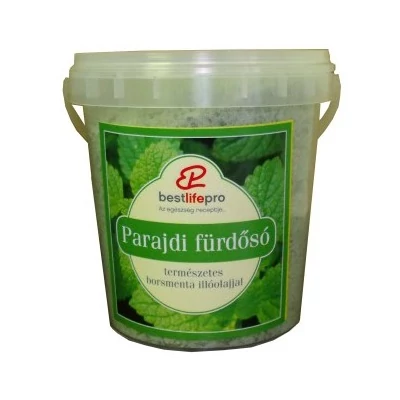 Parajdi Fürdősó borsmenta illóolajjal 1000 g