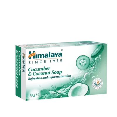 HIMALAYA Herbals Szappan Frissítő Uborkás 75 g
