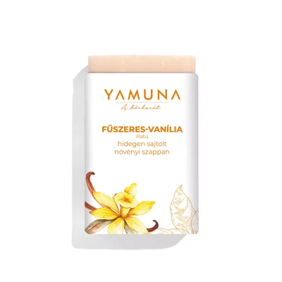 YAMUNA Natural szappan Fűszeres vanília 110 g