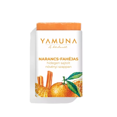 YAMUNA Natural Szappan Narancs-Fahéjas 110 g