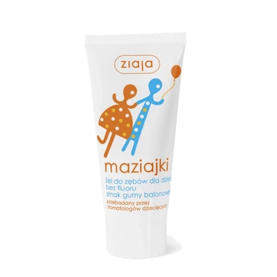 ZIAJA Gyermek fogkrém rágógumi ízesítéssel 50 ml
