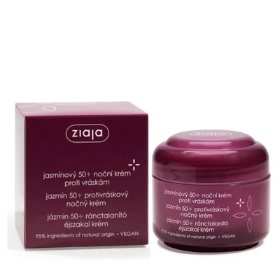 ZIAJA Jázmin éjszakai arckrém 50 év felett 50 ml