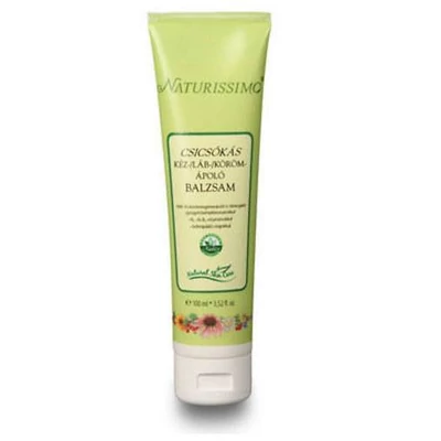 BIOLA Naturissimo Csicsókás kéz- és láb körömápoló balzsam 100 ml