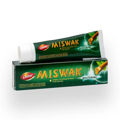 DABUR Herbal Miswak whitening fehérítő Fogkrém 100 ml