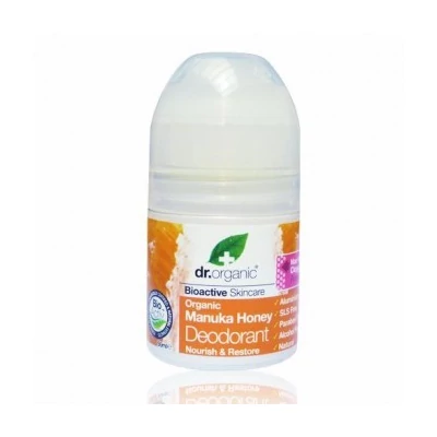 Dr. Organic Golyós dezodor Bio manuka mézzel 50 ml