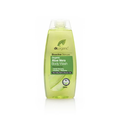 Dr. Organic Tusfürdő Bio Aloe verával 250 ml