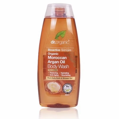 Dr. Organic Tusfürdő marokkói Bio argánolajjal 250 ml