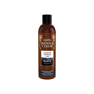 HENNA COLOR Hajsampon Fekete árnyalatú hajra 250 ml