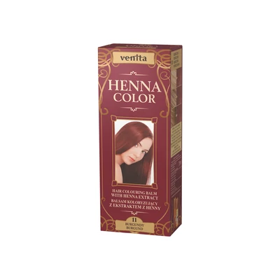 HENNA COLOR Krémhajfesték Nr. 11 Burgundi 75 ml