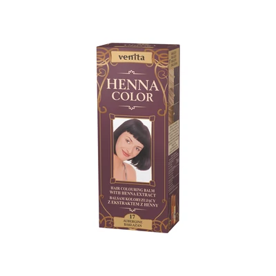 HENNA COLOR Krémhajfesték Nr. 17 Padlizsán 75 ml