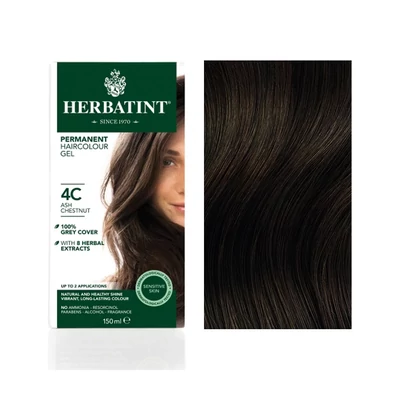 HERBATINT 4C Hamvas gesztenye tartós növényi hajfesték 150 ml