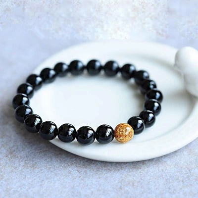 BLACK ONYX Stresszoldó karkötő