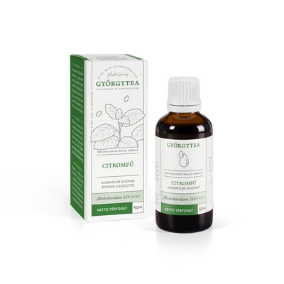 GYÖRGYTEA Citromfű Alkoholos kivonat 50 ml
