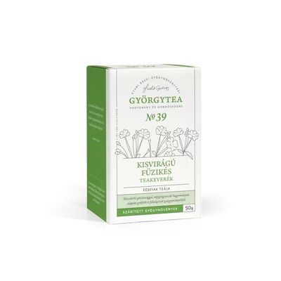 GYÖRGYTEA NO39 Kisvirágú füzikés teakeverék - a férfiak teája 50 g