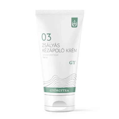 GYÖRGYTEA Natúrkozmetikum 03 Zsályás kézápoló krém 100 ml