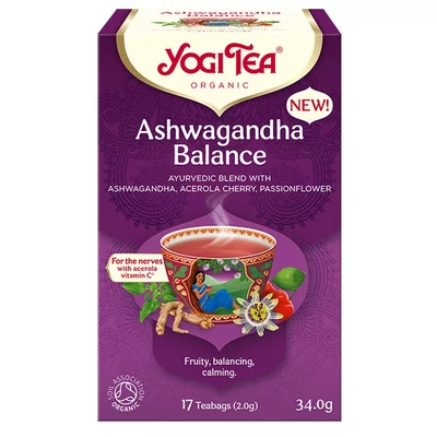 YOGI BIO Ashwagandha egyensúly tea 17 filter