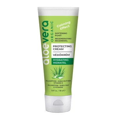 ALVEOLA Eredeti Aloe vera Organic Bőrnyugtató, regeneráló védő krém - 100 ml