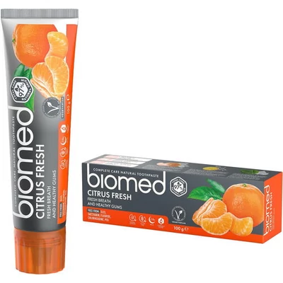 BIOMED Citrus Fresh Fogkrém fluoridmentes 100 g