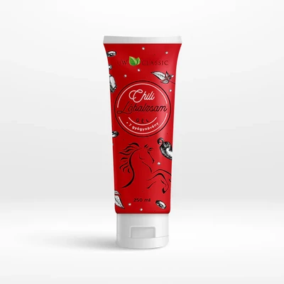 UW Classic Lóbalzsam Chilivel+7 Gyógynövény 250 ml