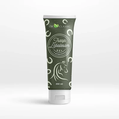 UW Classic Lóbalzsam Iszap Kivonattal+4 Gyógynövény 250 ml