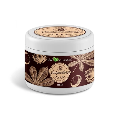 UW Classic Vadgesztenye Krém Vörösszőlő Kivonattal 500 ml