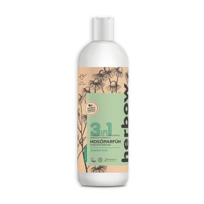 HERBOW 3in1 Mosóparfüm öblítő koncentrátum Nyári eső 1000 ml