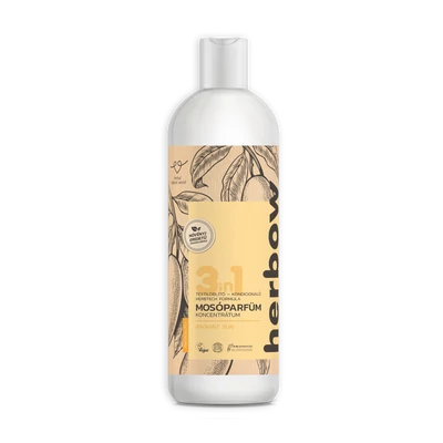 HERBOW 3in1 Mosóparfüm öblítő koncentrátum Ragyogó nap 1000 ml