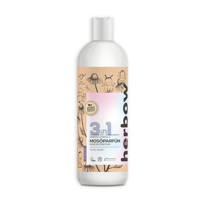 HERBOW 3in1 Mosóparfüm öblítő koncentrátum Tündérbaba 1000 ml